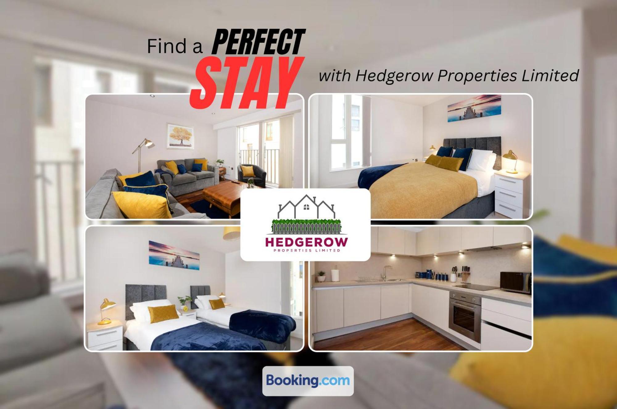 Apartment Hedgerow Urban Oasis: Spacious 3-bedroom Getaway *